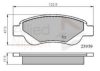 COMLINE ADB01552 Brake Pad Set, disc brake